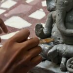 How to make Eco-friendly home Ganesh idol | DIY Ganesh Idol